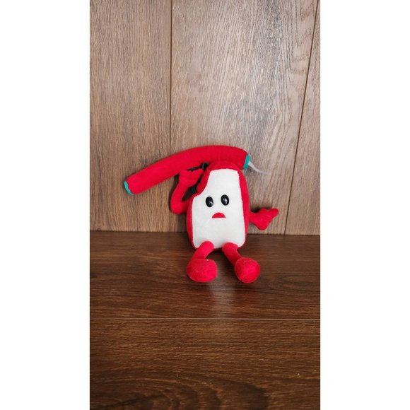 Vintage 1999 Rudolph Island of Misfit Toys Red Water Gun Pistol Stuffed Animal - Picture 1 of 7